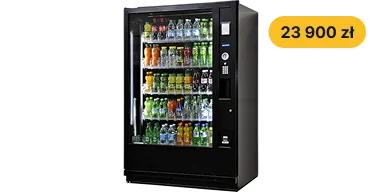 Automat z napojami od Xapiluta do biur, centrów handlowych i miejsc o dużym natężeniu ruchu.