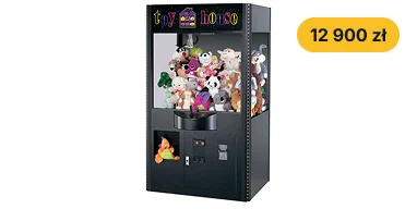Automat z zabawkami oferowany przez Xapiluta do punktów sprzedaży i stref rozrywki.